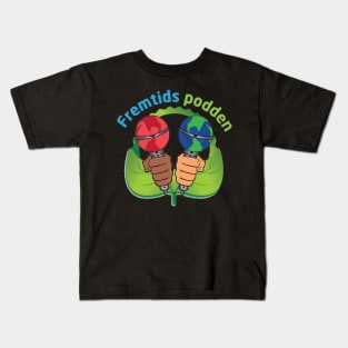 Fremtids Podden Podcast Kids T-Shirt